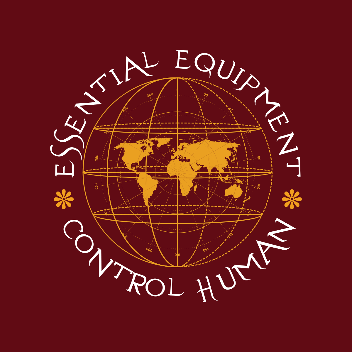 Control Human Front Graphic Printed Regular T-Shirt